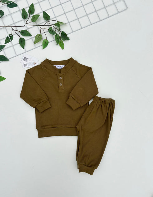 Ribbed Mockneck Set (RM-004)