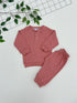 Ribbed Mockneck Set (RM-010)