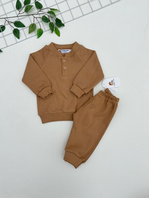 Ribbed Mockneck Set (RM-013)