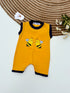 Bee Printed Sleeveless Romper