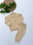 Ribbed HalfZipper Set (M-007)