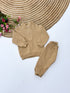 Ribbed HalfZipper Set (M-004)