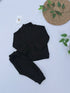Ribbed HalfZipper Set (M-015)