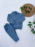 Ribbed HalfZipper Set (M-009)