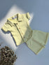 Yellow Waffle Knit Co-ord Set