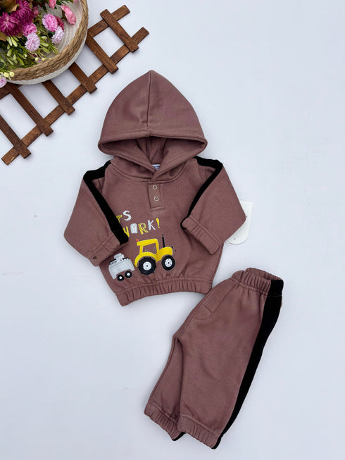 Mini Farmer Hoodie Set