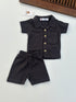 Charcoal Thermal Mesh Co-ord Set