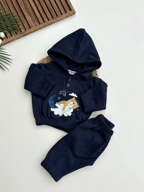 Cloudy Cub Hoodie Set
