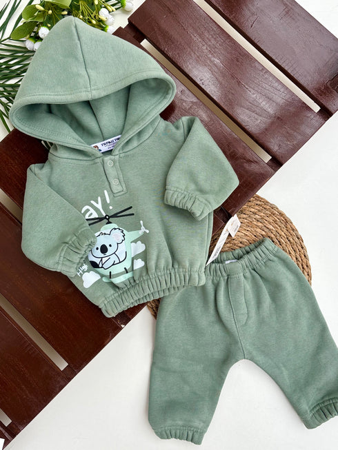Sky High Koala Hoodie Set