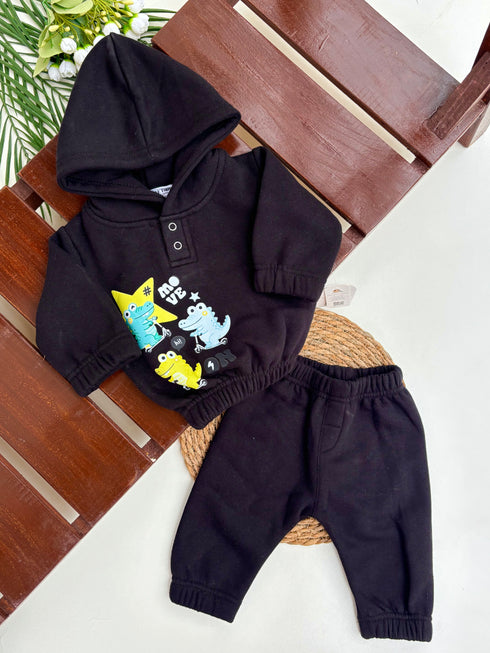 Happy Croco Hoodie Set