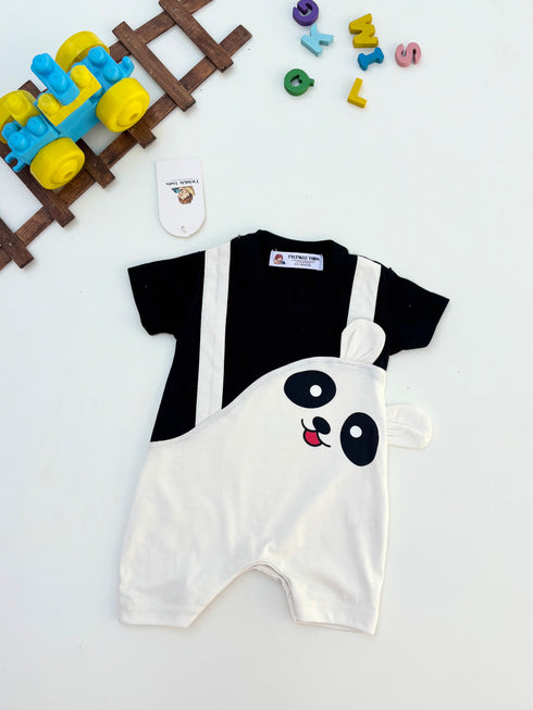 Happy Panda Cut & Sew Romper