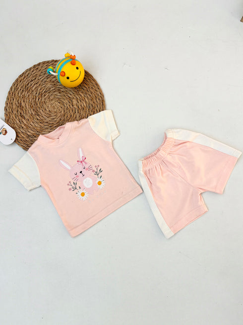 Pink Meadow Printed Short Set