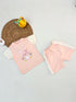 Pink Meadow Printed Short Set