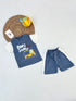 Awe-Somo Printed Short Set