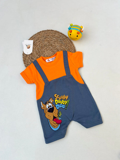 Scooby Doo Printed Dungree Romper