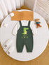 Little Croco Dungaree Romper