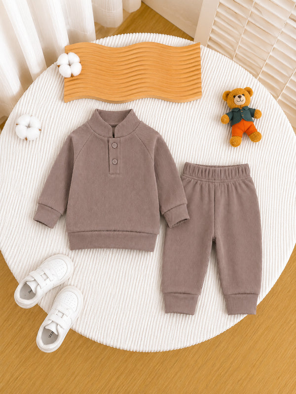 Ribbed Mockneck Set (RM-002)