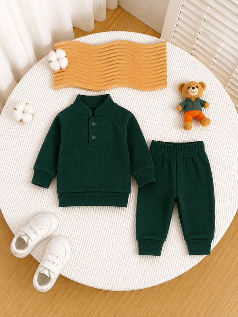 Ribbed Mockneck Set (RM-003)