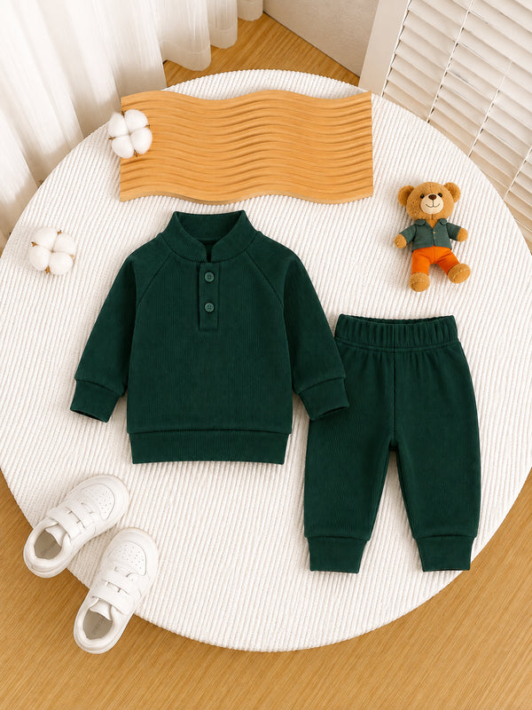 Ribbed Mockneck Set (RM-003)