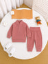 Ribbed Mockneck Set (RM-006)