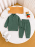 Ribbed Mockneck Set (RM-007)
