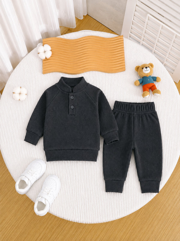 Ribbed Mockneck Set (RM-015)