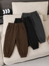 Ribbed Pants Pack of 3 (Brown,Black,Charcoal Grey)