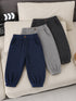 Ribbed Pants Pack of 3 (Light Grey,Navy,Charcoal Grey)