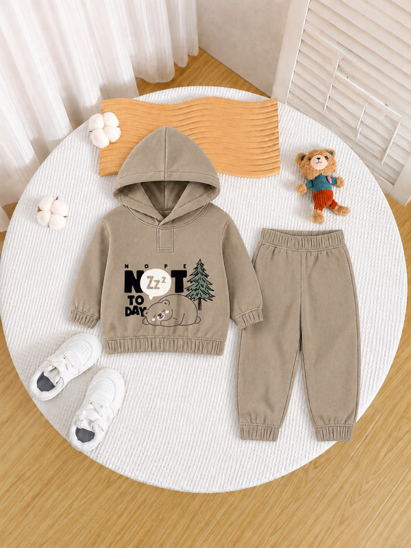 Sleepy Forest Hoodie Set