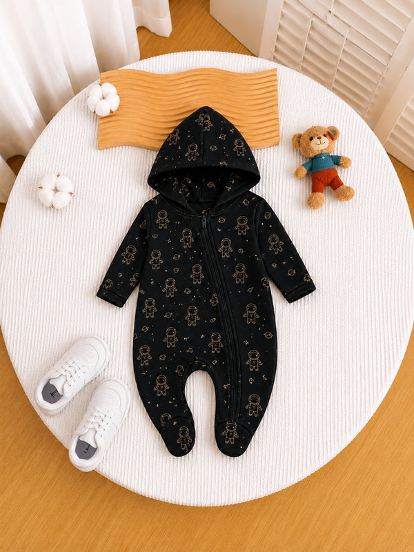 Star Explorer Footed Sleepsuit