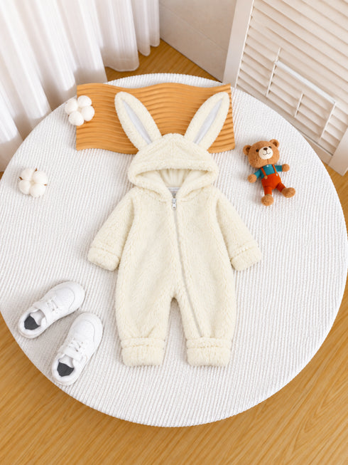 Ivory Faux Fur Bunny