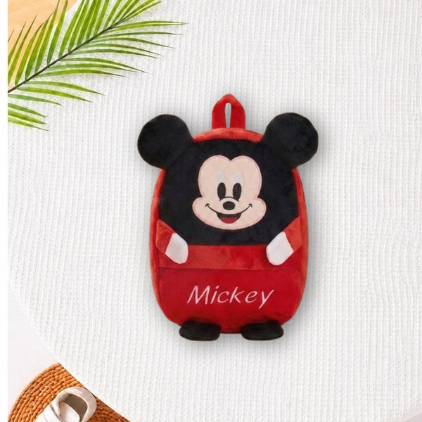Mickey Mouse Kids Plush Backpack(imported)