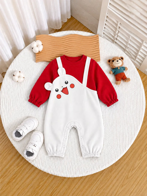 Pika Boo Cut & Sew Fleece Romper