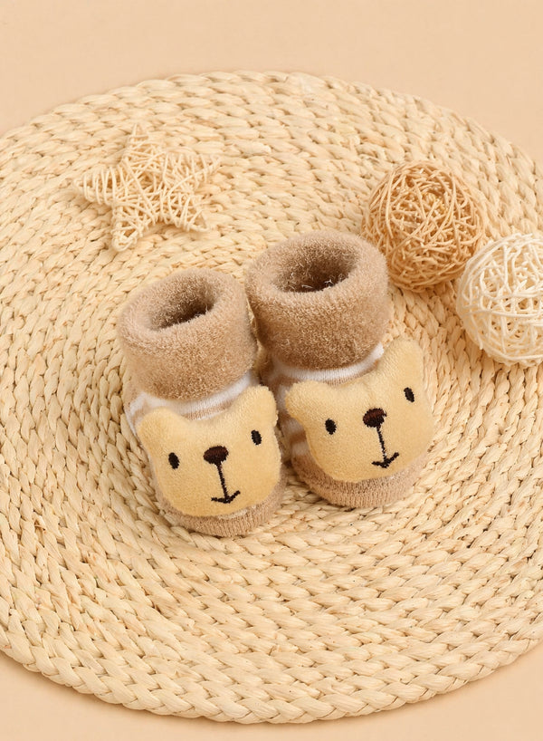 Teddy Hug Baby Socks