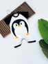 Penguin Printed Black & White Romper