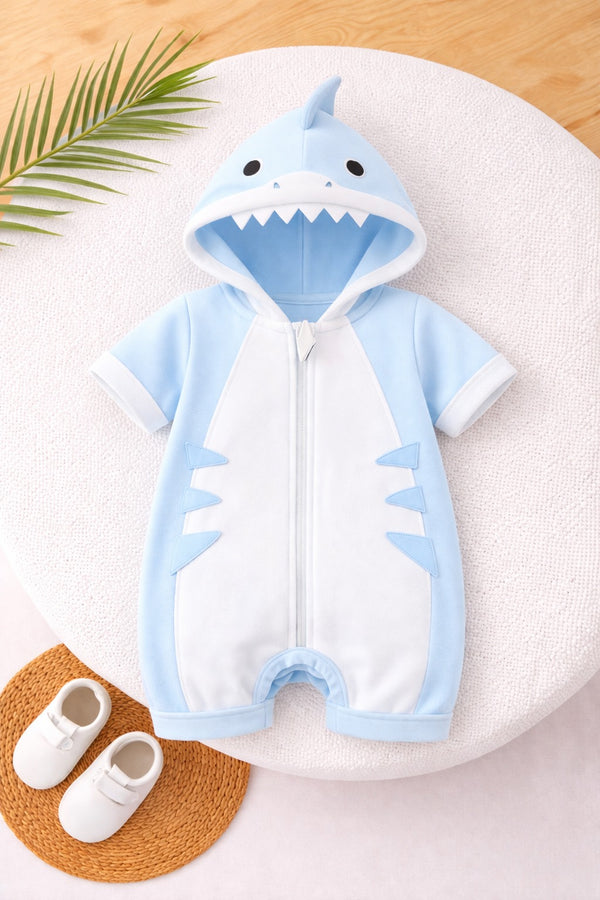 Shark Costume Romper | Twinkle Tods