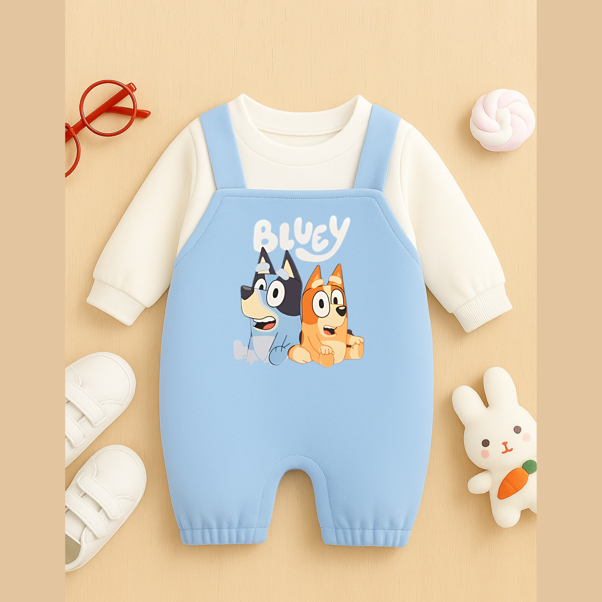 Dungree Rompers