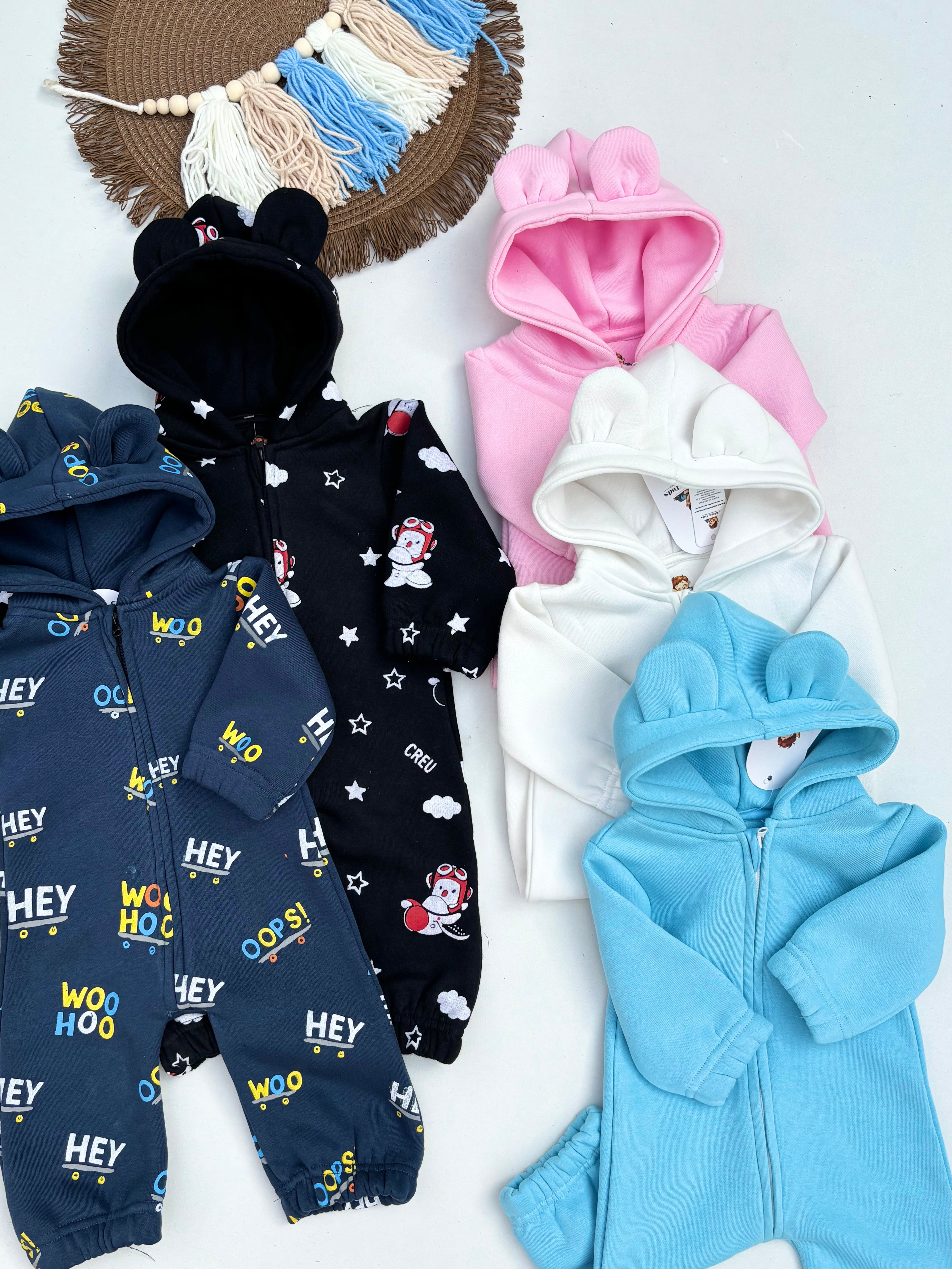 Hooded Sleepsuits