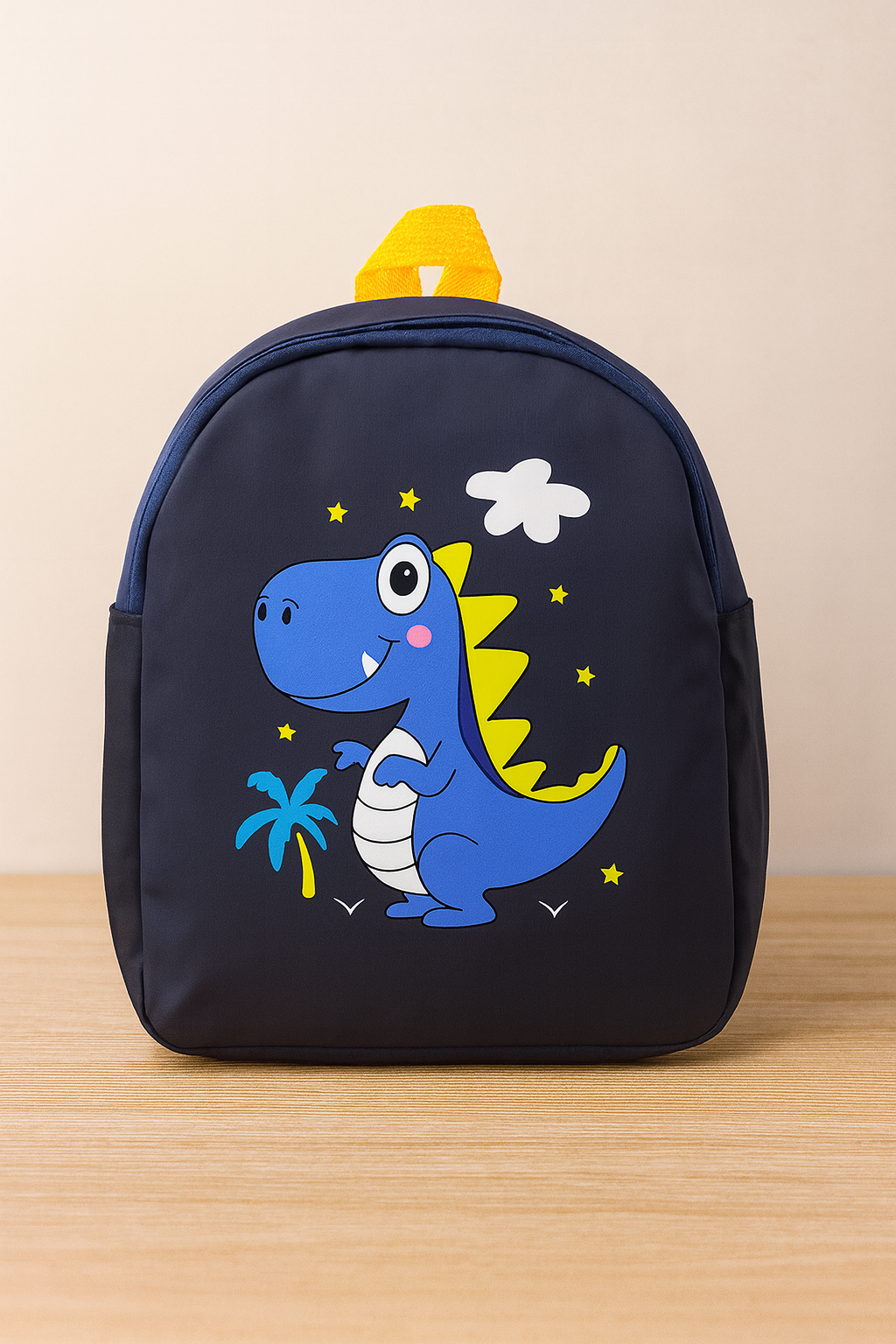 Dino Blue Kids Backpack (Navy)