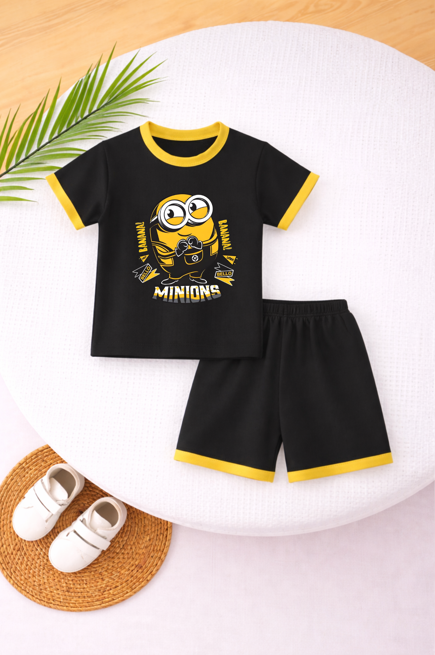 Minions Printed Short Set