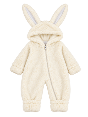 Ivory Faux Fur Bunny