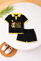 Just Cool Monkey Johnny Collar Set