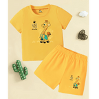 Super Cool Giraffe Yellow Summer Set