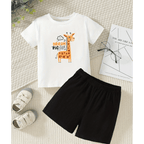 Giraffe Printed Short Set