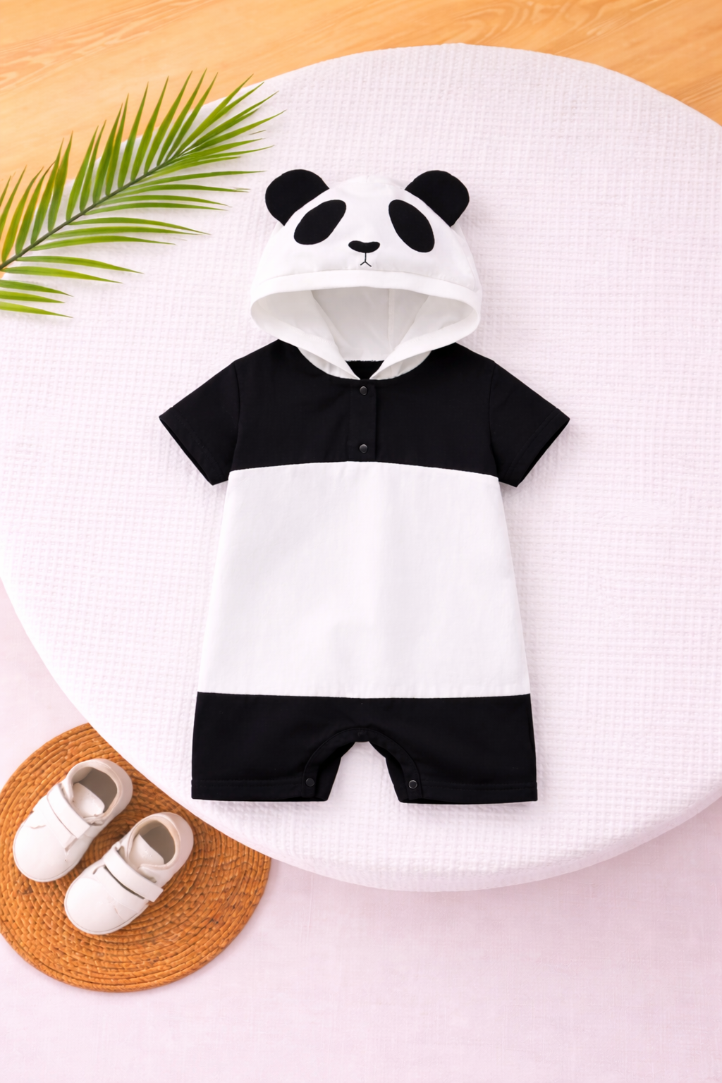 Little Panda Costume Romper by Twinkle Tods