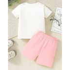 Floral Bunny short set