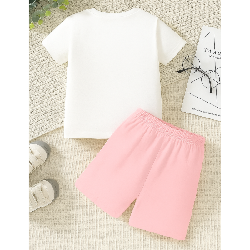 Floral Bunny short set