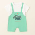 Travel Often Dungaree Romper