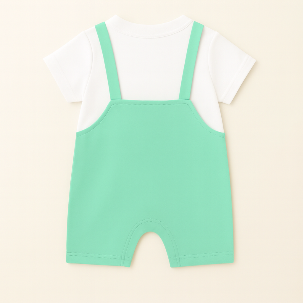 Travel Often Dungaree Romper
