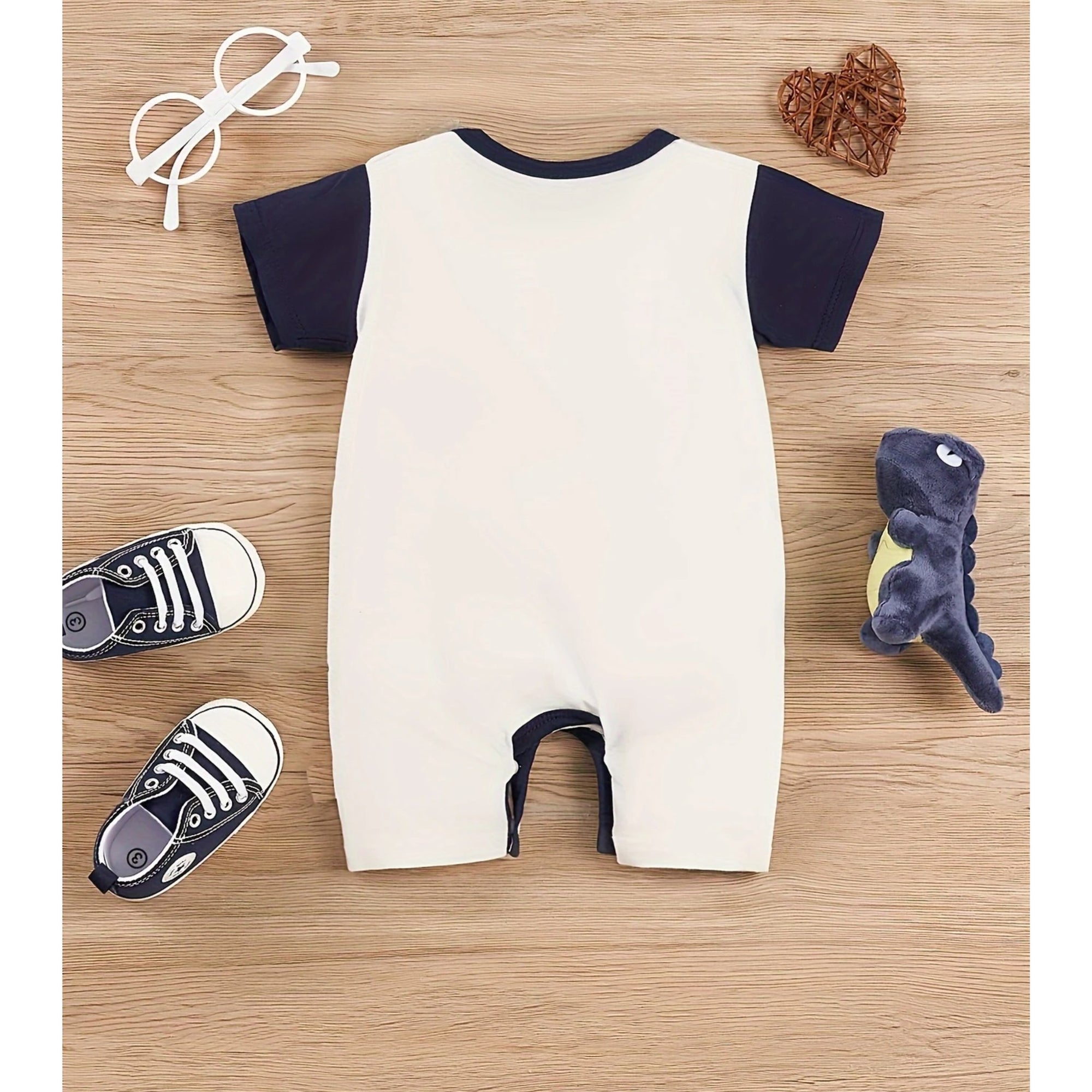 Hello Human Printed Romper